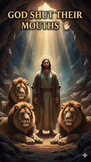 GOD SHUT THEIR MOUTHS ✋ | Daniel’s Miracle #BibleStories #BibleLens