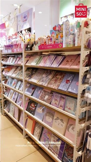 Make Every Page Count with MINISO Diaries.📚