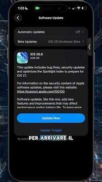 iOS 26.6 coming out next week for iPhone! #shorts #ios26 #iphone