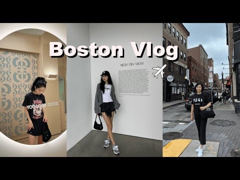 Boston Vlog 2023 | 3 Days Exploring Boston | 波士顿三日游 vlog