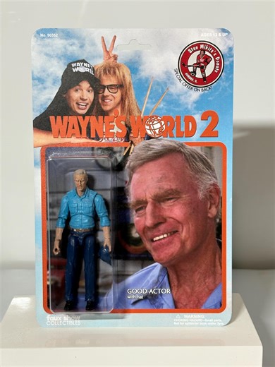 Wayne's World 2 Charlton Heston Action Figure – 90s Movie Collectible - Etsy