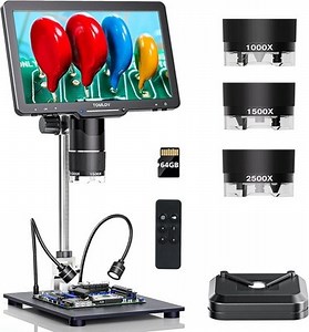 TOMLOV TriL110 Digital Microscope 2500X 10" Coin Microscope Full View Magnifier | eBay