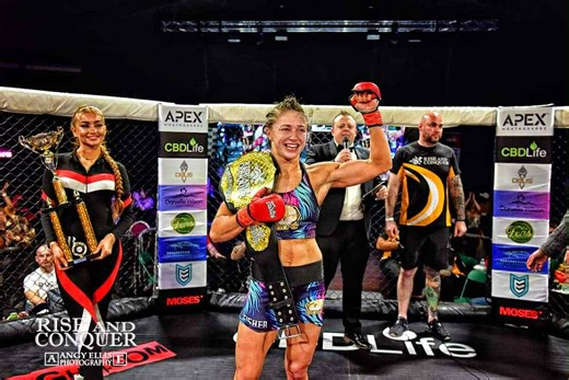 I'm taking on the toughest women in the world at MMA championships