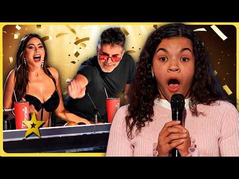 14-Year-Old Leaves Simon SPEECHLESS & Wins The 1st GOLDEN BUZZER of America's Got Talent 2026!