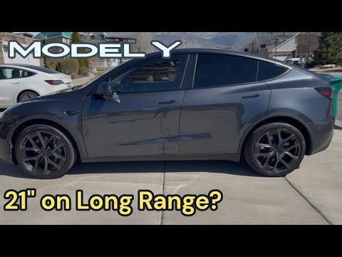 2026 Tesla Model Y Performance Wheels On Long Range AWD W/ Larger Tires!