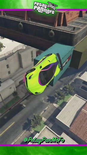 Pro Old Skool Wallride Flip Stunt (GTA Online Custom Stunt Race - PS n XB Links) 🎮