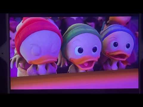 Mickey’s Twice Upon a Christmas Donald Duck Destroys the Stage Scene