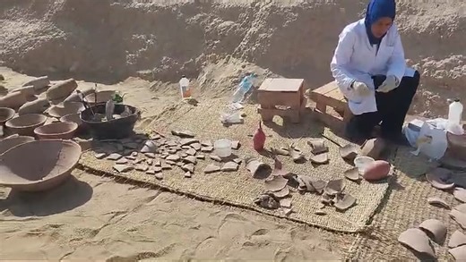 7.5K views · 406 reactions | Egypt: Zahi Hawass Unveils Stunning New Archaeological Discovery in the West Bank of Luxor | Ancient Egypt Artifacts | Facebook