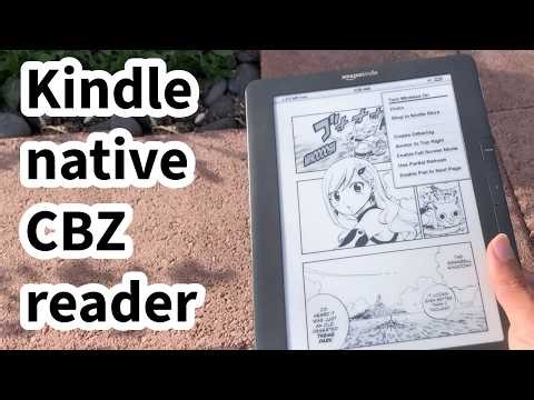 Secret Kindle CBZ reader for manga on Kindle DX (2010)