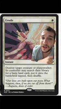 ERODE - Mais uma remoção fortíssima ai pro commander e pro standard?