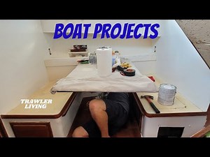 New Beds || Time to restore our 1987 Marine Trader Tradewinds 47 || TRAWLER life
