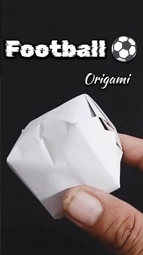 Football origami || Paper Football