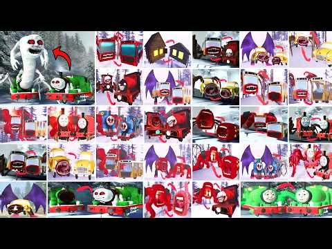 New Forms Of All Monster Battle: HOUSE HEAD,SCARY MOON,THOMAS TRAIN,CURSED CHARLES,BUS EATER BUILDER