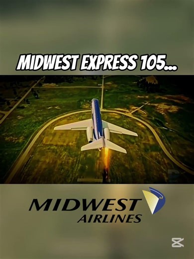 Last 30 Seconds Before Disaster : Midwest Express 105 #aviation #plane #mayday #shorts #video