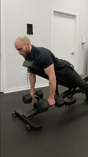 Dumbbell Chest Supported Row