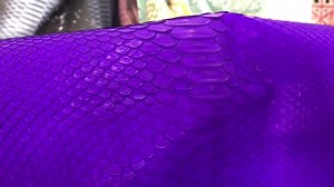 Genuine Purple Python Leather Hide: Soft Snakeskin - Etsy