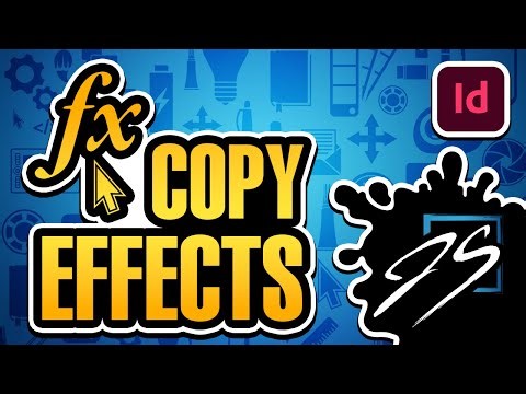 How to INSTANTLY copy effects in InDesign