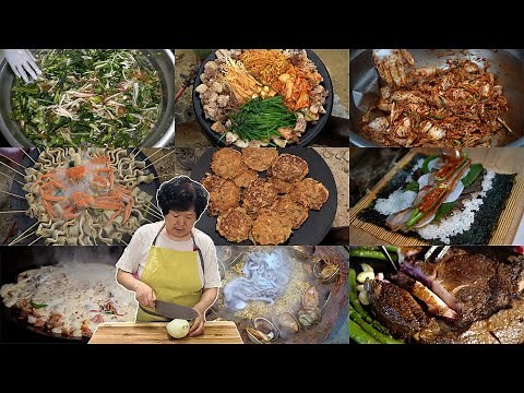 [#2] Heungsam's family COOKING COMPILATIONS - Mukbang eating show
