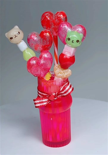 Miniature Valentine's Day Lollipop Recipe and Ideas
