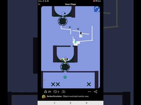 Object overload marble race