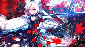 Momiji Inubashiri Touhou Project Live Wallpaper - MoeWalls