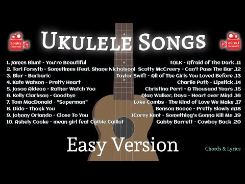 20 Easy Ukulele Songs Tutorials