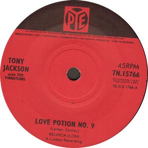 Tony Jackson With The Vibrations - Love Potion No. 9