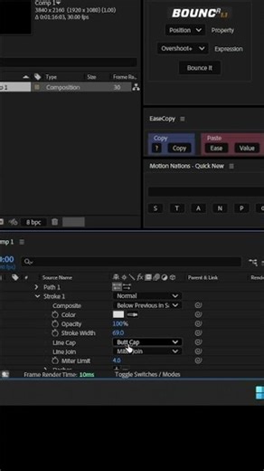 How to create minimal line motion animations in adobe after effects #aftereffects