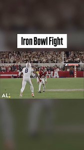 70K views · 10K reactions | Iron Bowl fight... DeVonta Smith and Malachi Moore were both assessed personal fouls. None for Auburn. Leave your thoughts below ⬇️ #ironbowl #alabama #auburn #rolltide #rtr #wareagle #wde #rivalry #rivalryweek #collegefootball #secfootball | Alabama Crimson Tide on AL.com | Facebook