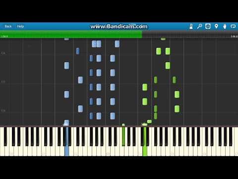 J.Strauss - Tritsch Tratsch Polka piano (Synthesia)