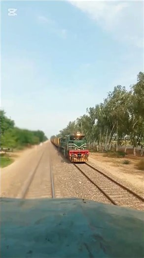 Container carrying train #railway #train #automobile #travel