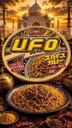 [Cup Yakisoba] Nissin has released another intense U.F.O.