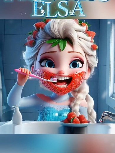 Princess Elsa Toothpaste Adventure