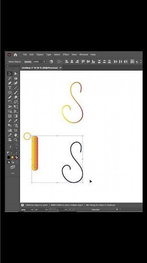 Tips to Create Gradient color in strokes | Adobe Illustrator