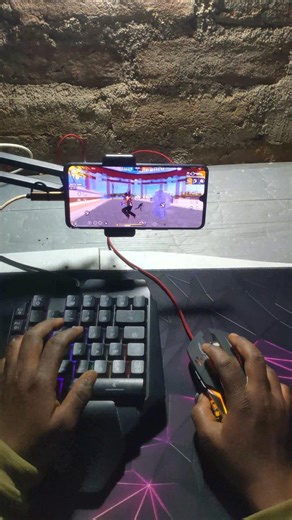 Free Fire Gaming keyboard mouse🖱️⌨️📲 Gameplay #mixpro #geekgamer #shorts #shortsviral #youtubeshorts