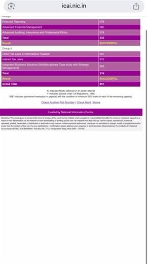 Ca final january 2026 result video #ca #icai ca final 2026 student result reaction video