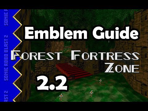 SRB2 Emblem Locations - Forest Fortress Zone (2.2)