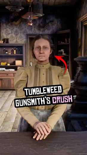 TUMBLEWEED GUNSMITH'S AFFAIR IN RDR2 #shorts #rdr2