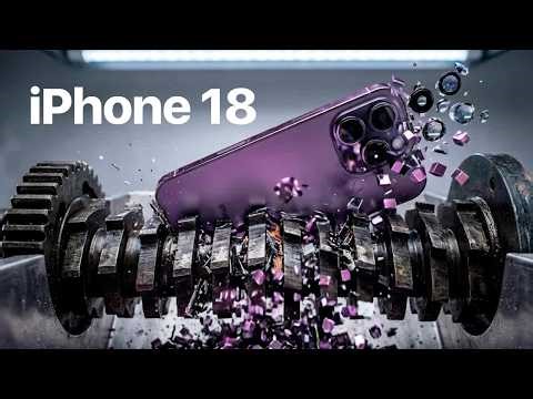 Ultimate Shredder VS Realistic new iPhone 18! Oddly Satisfying ASMR 📱💥#asmr #iphone18pro #ai #oddly