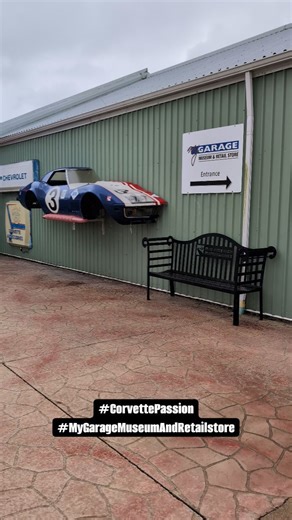 Stop by My Garage Museum and Retail Store.... because you never know what new treasures we've added! #CorvettePassion #mygaragemuseumandretailstore | Mid America Motorworks: Corvette