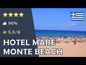 Mare Monte Beach ⭐️⭐️⭐️⭐️⭐️ - Kreta (Griechenland)