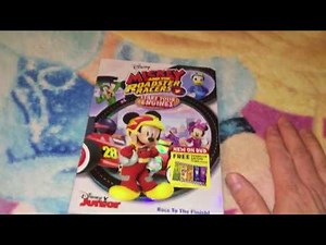 Mickey and the Roadster Racers: Start Your Engines DVD Unboxing