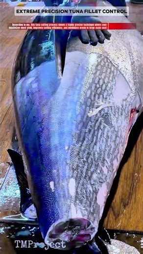 Extreme Fish Cutting Tool Technique : Best Clean Meat Separation