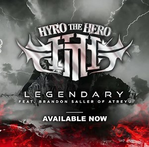 BRAND NEW MUSIC ‘Legendary’ ft Brandon Saller of Atreyu is finally here.🤘Let me know what you think! https://hyrothehero.ffm.to/legendary.bio🔥 | Hyro The Hero
