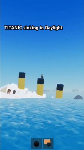 TITANIC Sinking Recreation Roblox Sail and Sink Simulator