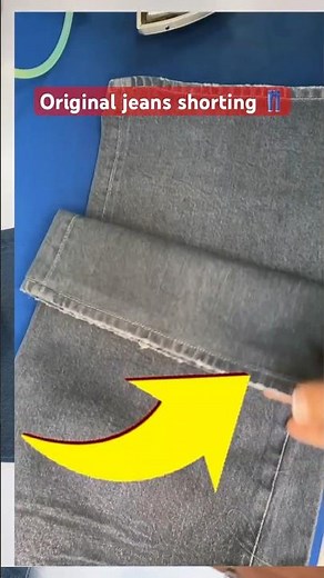 Easy Original Hem Jeans Alteration👖