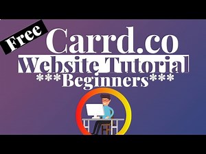 CARRD TUTORIAL | How To Create A Free Carrd.co Website for Beginners