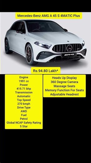 Mercedes-AMG GLC 43 vs AMG A 45 S 4MATIC+ ⚡ Luxury SUV vs Performance Beast कौन है असली King?