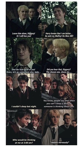 “Draco Gets Jealous at 3AM 😭💚 | Hogwarts Chaos Edit”