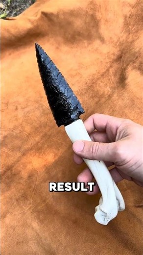 How an Obsidian Dagger Is Made